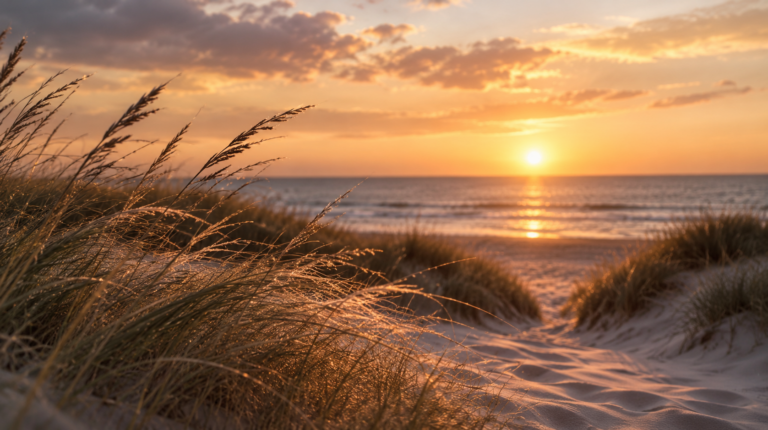 Sonnenuntergang, Ruhe, Ankommen, Veränderung, Wandel